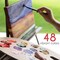 48 Pack Oil Paint Set 12mL (0.4Oz) Tubes of Oil Paints for Canvas Painting